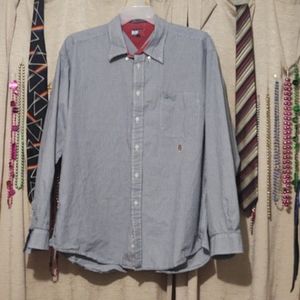 Tommy Hilfiger Button Down Shirt XXL Grey